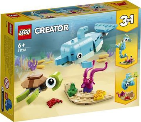 LEGO Creator Dolphin & Turtle (31128)  / Leg-en   